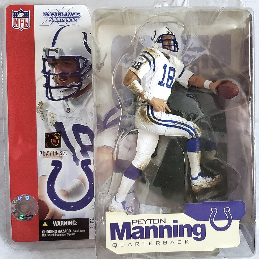McFarlane NFL Series 4 Peyton Manning Indianapolis Colts-White Uniform, UNOPENED